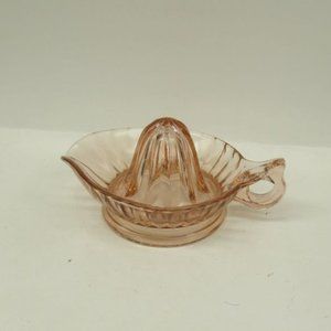 Jeannette Glass Vintage Pink JENNYWARE Orange Reamer or Juicer